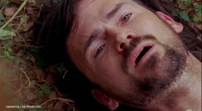 Daniel Faraday, looking pretty dead, at the end of 5x14 The Variable