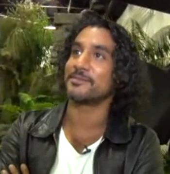 Naveen Andrews in "Ask Lost"