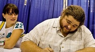 Beth (Sidekick22) and Jorge Garcia (Hurley)