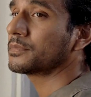 Sideways Sayid in LOST 6x06 Sundown Naveen Andrews