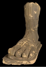 Four-toed foot remains of Taweret statue LOST auction