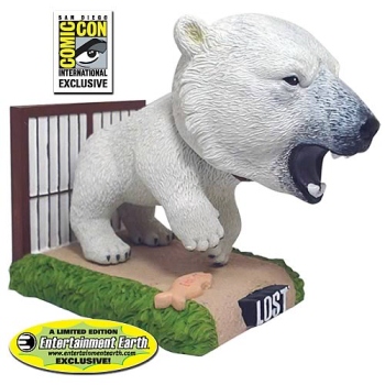 LOST polar bear bobble head