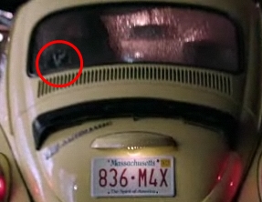 Geronimo Jackson rabbit on back of Emmas car in Once Upon a Time